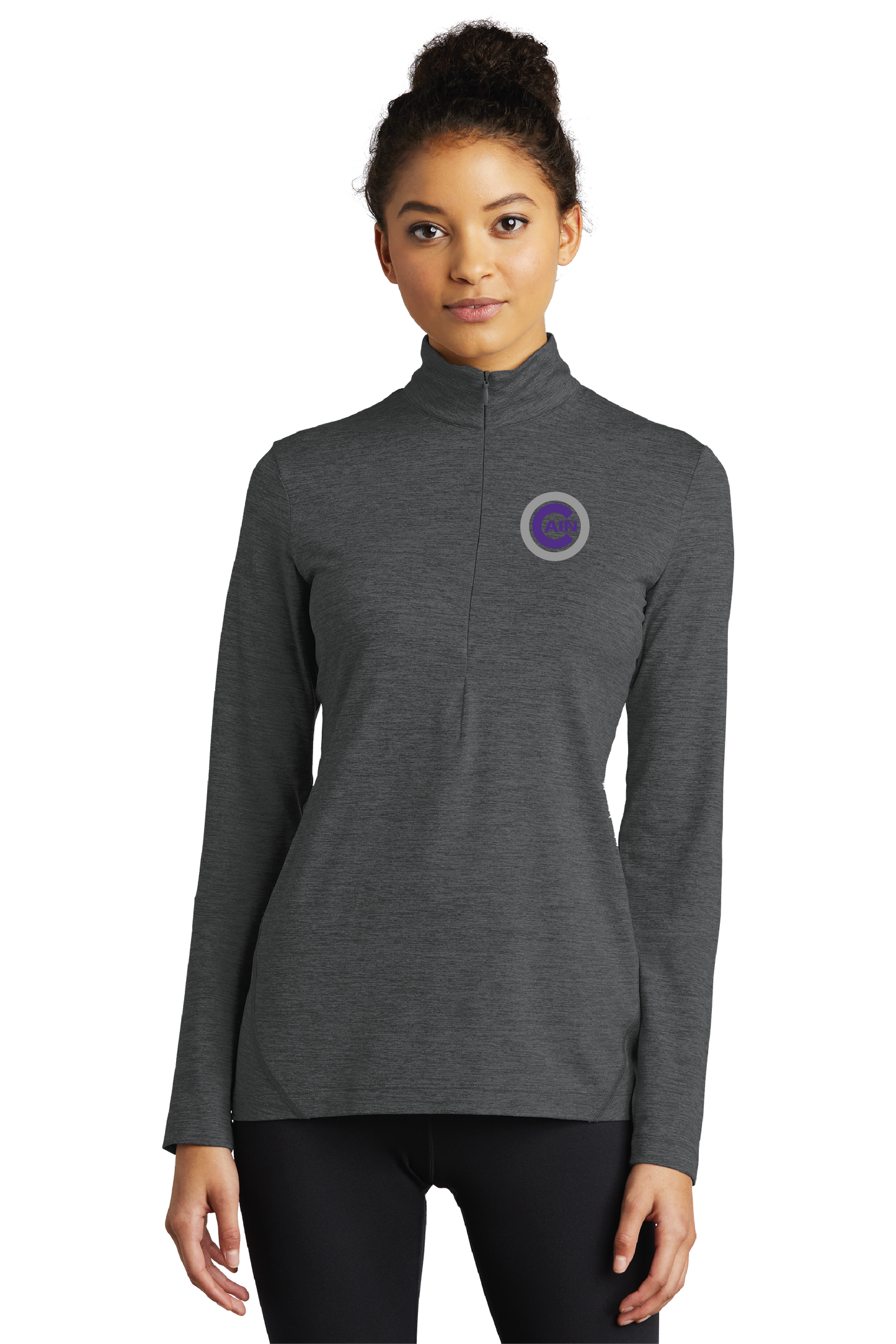 KC-LST711 Sport-Tek® Women's Exchange 1.5 Long Sleeve 1/2-Zip