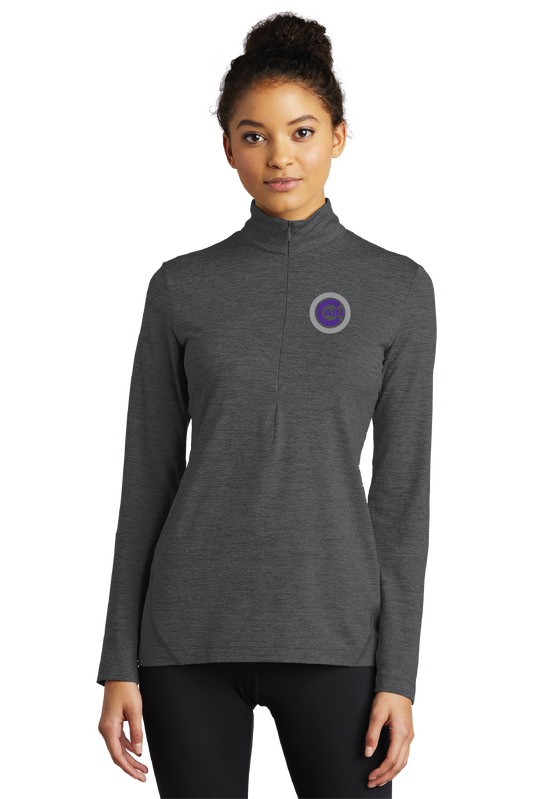 KC-LST711 Sport-Tek® Women's Exchange 1.5 Long Sleeve 1/2-Zip