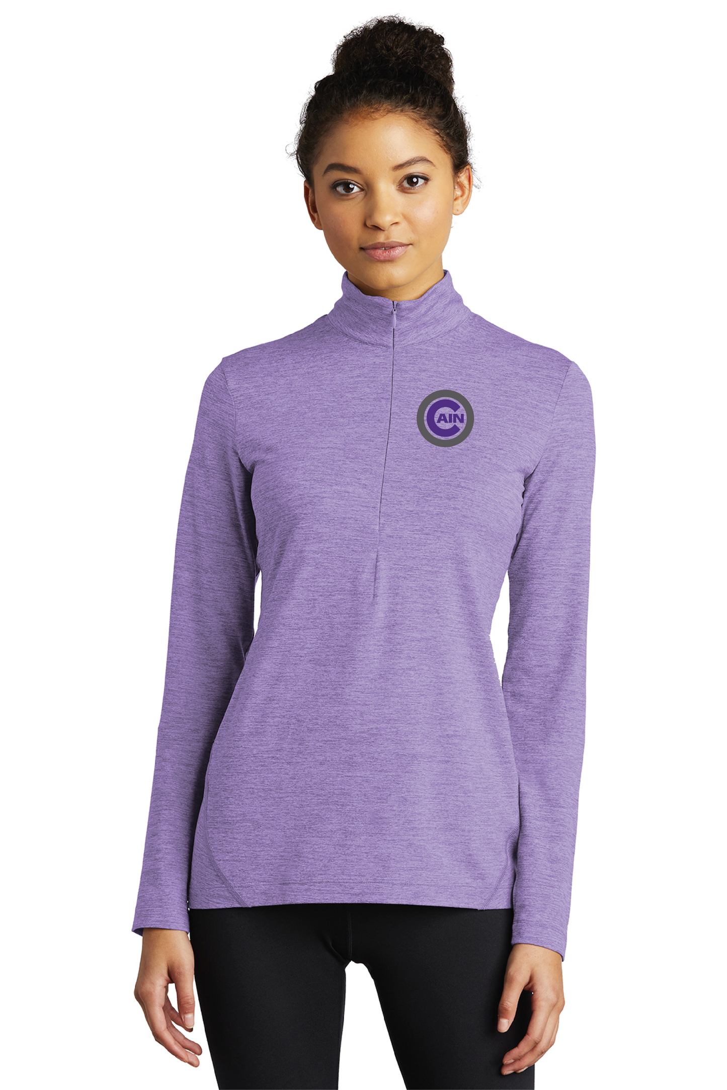 KC-LST711 Sport-Tek® Women's Exchange 1.5 Long Sleeve 1/2-Zip