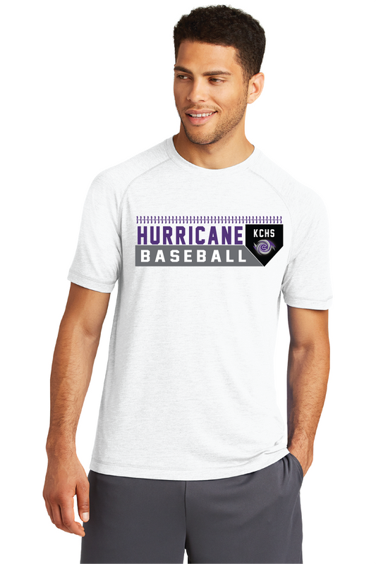 KC-ST400SS Sport-Tek® Pro Tri-Blend Wicking Raglan Tee