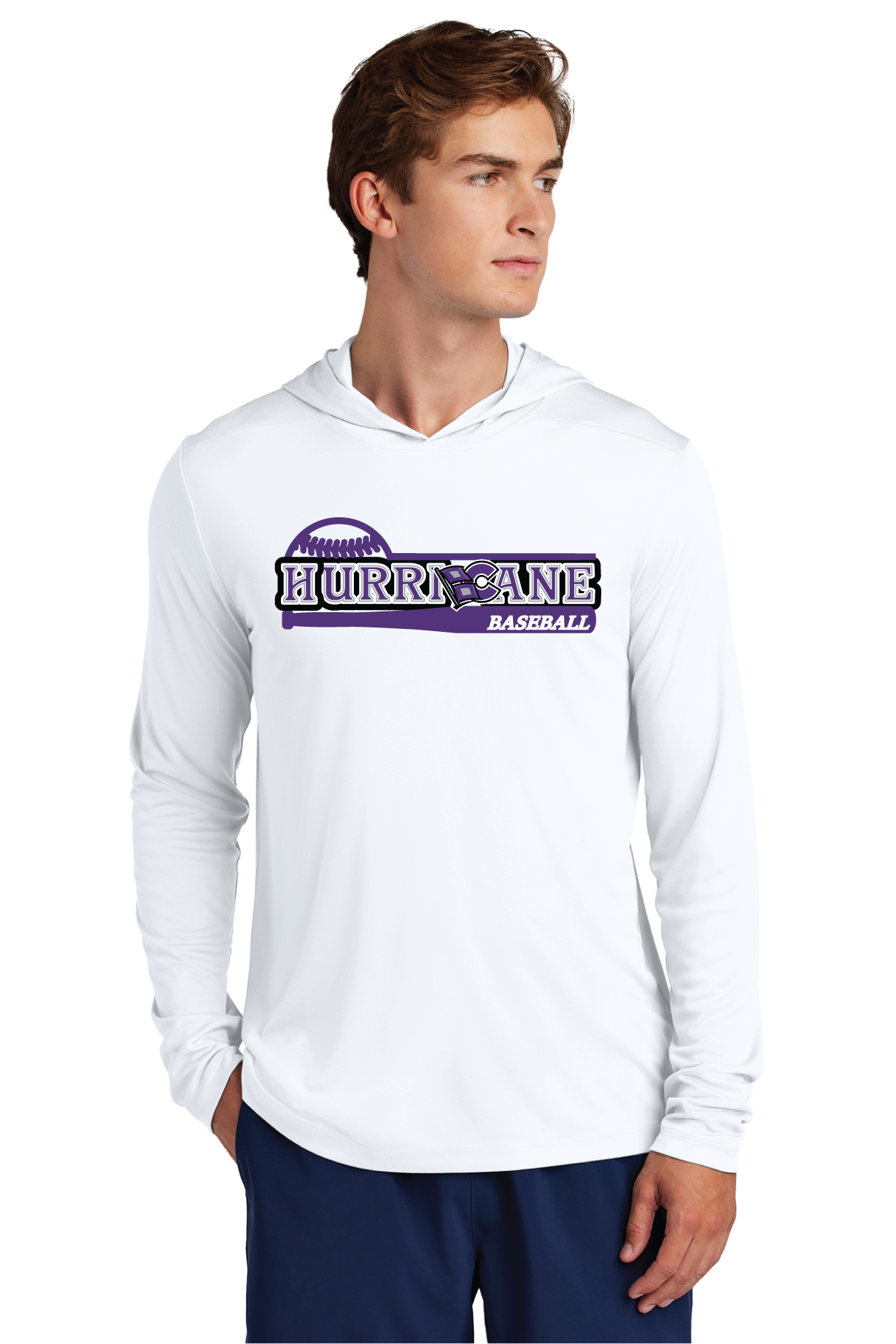 KC-ST420LSH Sport-Tek® Pro Long Sleeve Tee shirt Hoodie