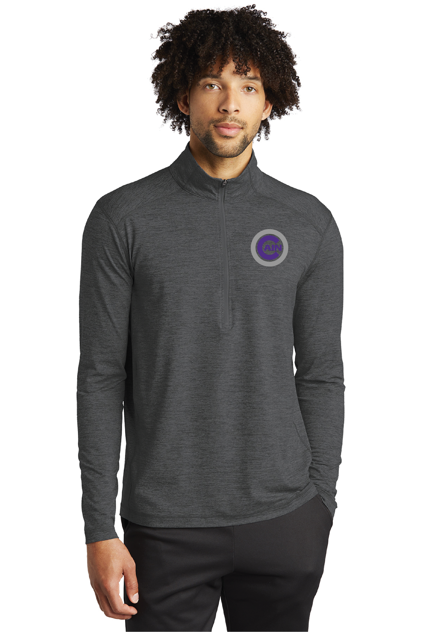 KC-ST711 Sport-Tek® Mens's Exchange 1.5 Long Sleeve 1/2-Zip